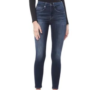 Good American Good Legs Crop Skinny Jeans - size 4